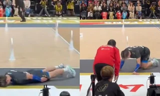 Mỹ nam bóng chuyền Nhật có màn xin lỗi độc lạ, tưởng bước ra từ anime