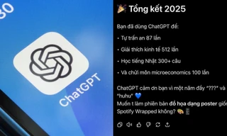ChatGPT Wrapped 2025 khiến teen "phát sốt", tóm gọn cả năm chỉ bằng 1 câu lệnh