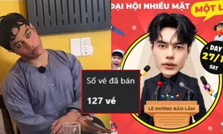 Mở fan meeting mà "tấu hài" như Dương Lâm: Khoe bán được hơn 100 vé, content "ê hề"