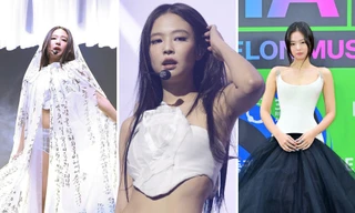 Jennie đại náo MMA 2025, diện haute couture, thêm chi tiết tinh tế tôn vinh Hàn Quốc