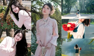 Lịch trình các "nàng thơ" cuối năm: Chụp ảnh áo dài ở Hồ Gươm, ngắm hoa cỏ ở công viên