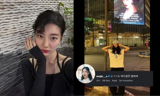 Suzy khoe hình ở Việt Nam, check-in LED của fan được "bà ngoại" Ahn Eun Jin thả tim