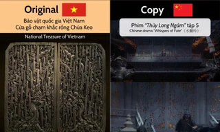 Đoàn phim Thủy Long Ngâm vướng nghi vấn "sao chép" hình ảnh Bảo vật quốc gia Việt Nam