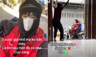 Muôn kiểu shipper "quậy đục nước" dịp cận Tết, khách cũng dở khóc dở cười