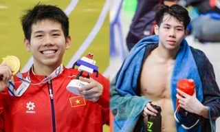 Em trai Ánh Viên giành HCV SEA Games 33, suýt phá kỷ lục khiến chị gái tự hào
