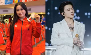 Nữ tuyển thủ SEA Games là "fan cứng" của SOOBIN, thắng HCV khiến KINGDOM tự hào
