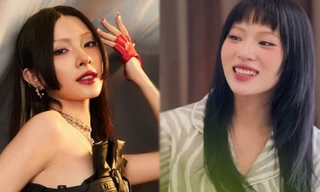 Phản ứng gây hài của "Em xinh" Mỹ Mỹ khi bị hỏi dồn chuyện "lò vi sóng" người cũ