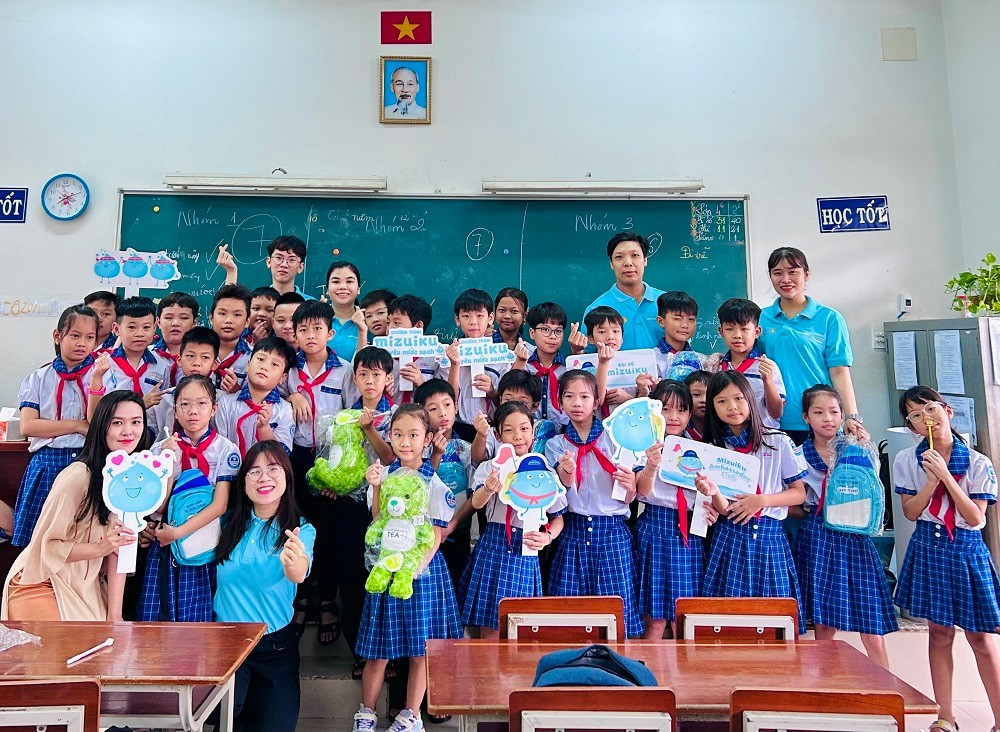 Lớp học Mizuiku tại Trường Tiểu học Hòa Bình - Cơ sở II, tỉnh Đồng Nai năm 2024. cuoc-thi-6.jpg