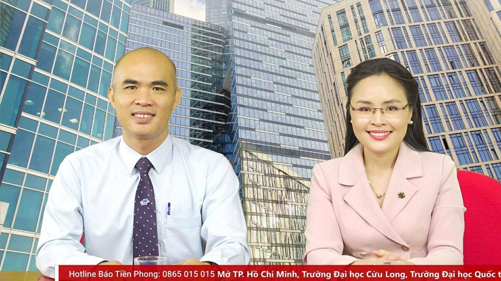 ThS Trần Lê Trọng Phúc (trái). livestream-2-3528.jpg