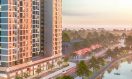 Phối cảnh dự án Rice City Long Châu