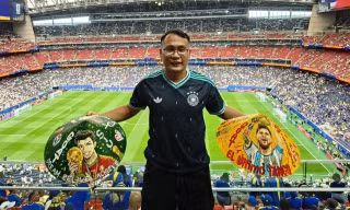 Khách Việt chi 2.500 USD ngồi hàng đầu xem Ronaldo 'đi vào lịch sử'