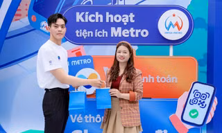 VNPT Money và Hà Nội Metro ra mắt 'Tiện ích Metro' đi tàu điện không tiền mặt