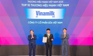 Dẫn đầu xu thế phát triển mới, Vinamilk tự hào là 1 trong 10 thương hiệu mạnh Việt Nam 