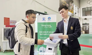 Cận cảnh quy trình bấm số, nhận hồ sơ nhà ở xã hội từ 900 triệu đồng/căn