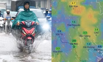 Dự báo Hà Nội mưa kéo dài sang đầu tháng 8, thời tiết mát mẻ
