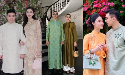 "Cuộc đua mặc đẹp" mùng 1 Tết của sao Việt: Tăng Thanh Hà giữ vững phong độ