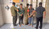 Mật phục xuyên đêm bắt 2 người nước ngoài chuyên vượt biên vào Việt Nam trộm xe máy