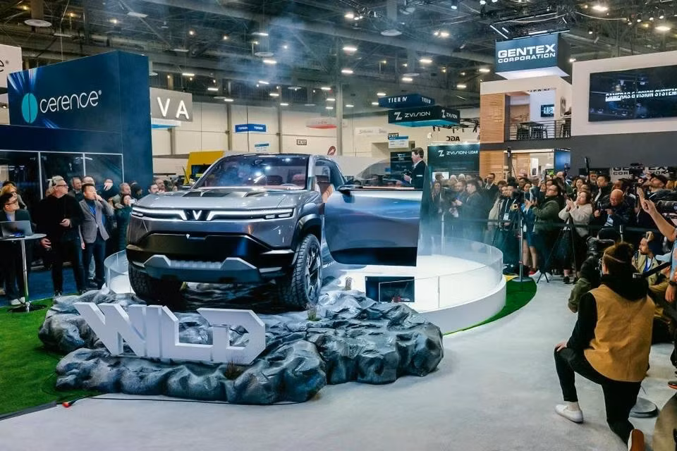 VF Wild ra mắt lần đầu ở dạng concept tại sự kiện CES 2024. Ảnh: VinFast.