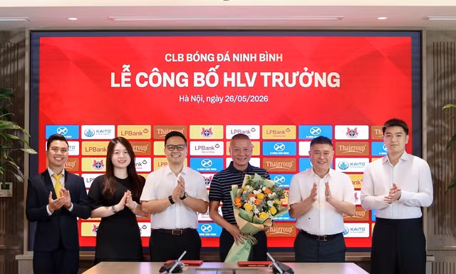 Ninh Bình FC chính thức bổ nhiệm HLV Chu Đình Nghiêm