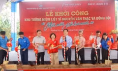 Xây khu tưởng niệm liệt sĩ Nguyễn Văn Thạc và đồng đội 