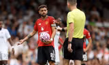 Bruno Fernandes đổ lỗi cho trọng tài sau khi sút 11m lên trời