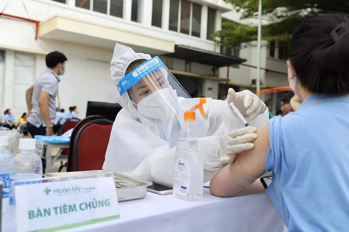 Hiện nay, vắc xin Sinopharm đang trong giai đoạn thẩm định chưa đưa vào chủng ngừa.