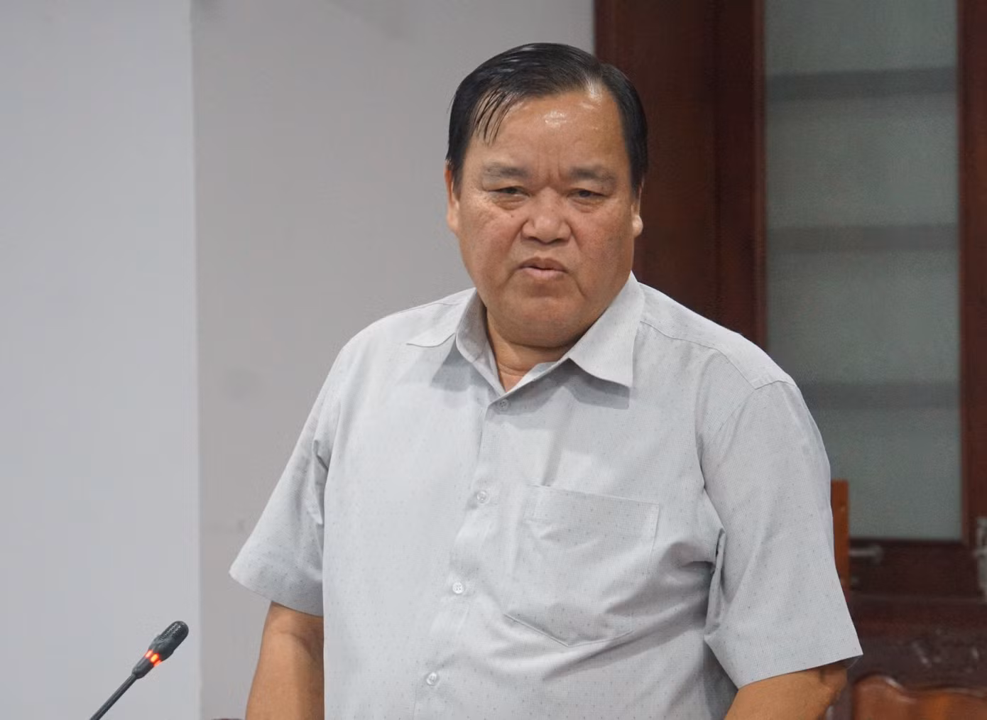 Ông Đặng Văn Ngọ - Tổng giám đốc Công ty cổ phần Cấp nước tỉnh Sóc Trăng