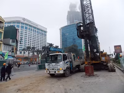 Tại lễ khởi công