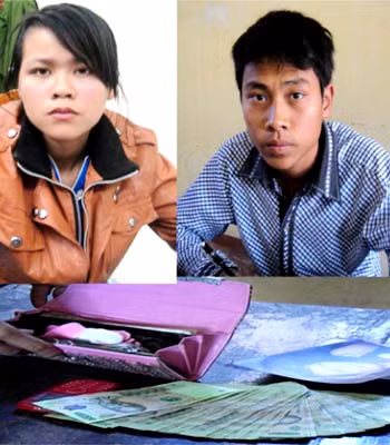 Chuyên, Nghị và số tiền tang vật