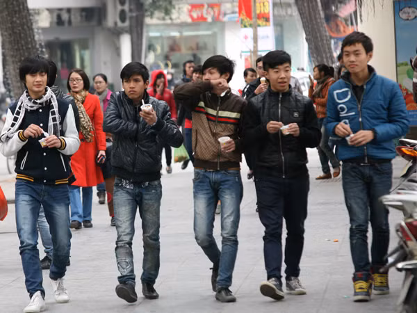 Dan hàng mút kem