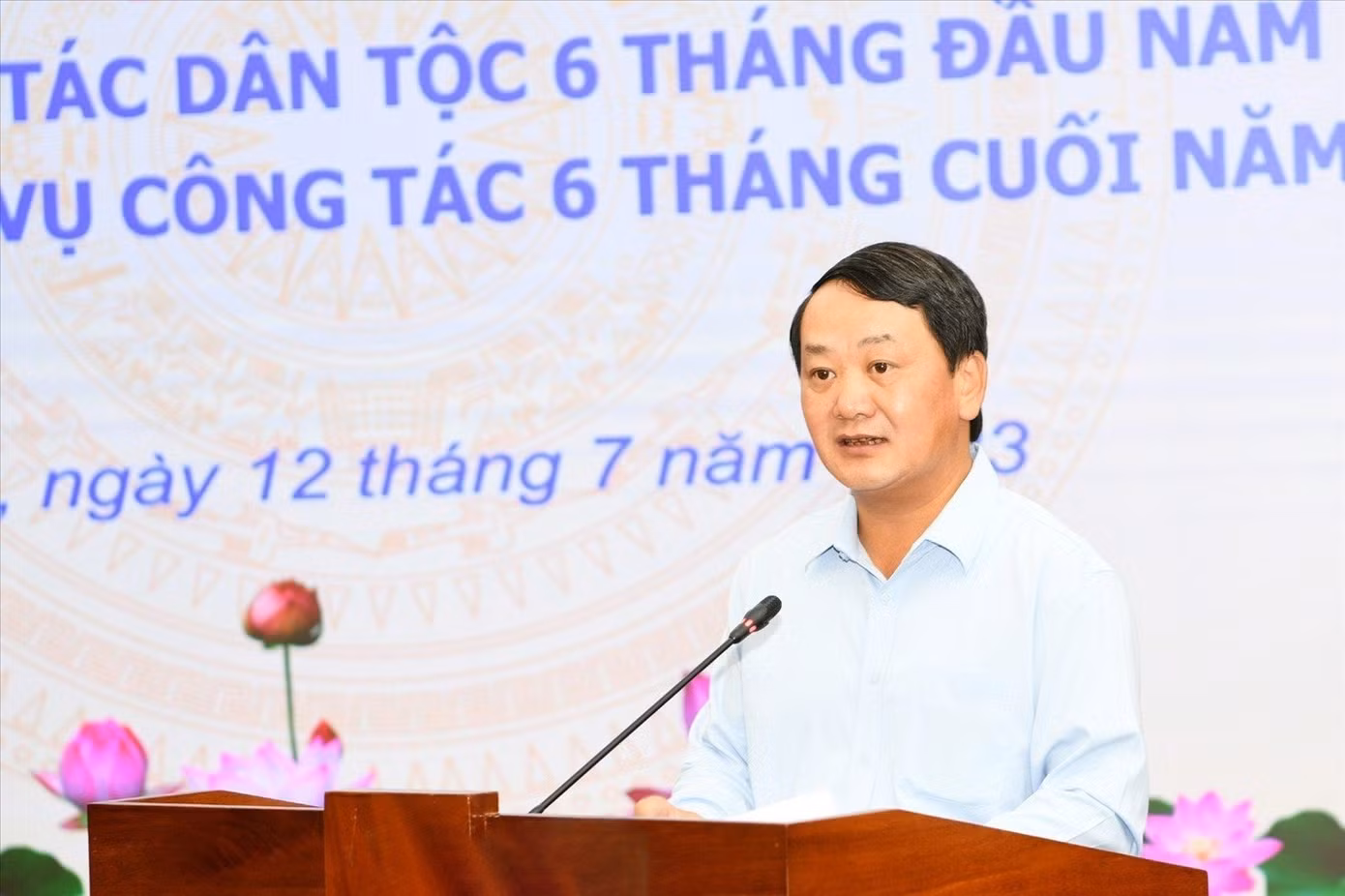 Bộ trưởng, Chủ nhiệm UBDT Hầu A Lềnh chủ trì Hội nghị Bộ trưởng, Chủ nhiệm UBDT Hầu A Lềnh chủ trì Hội nghị