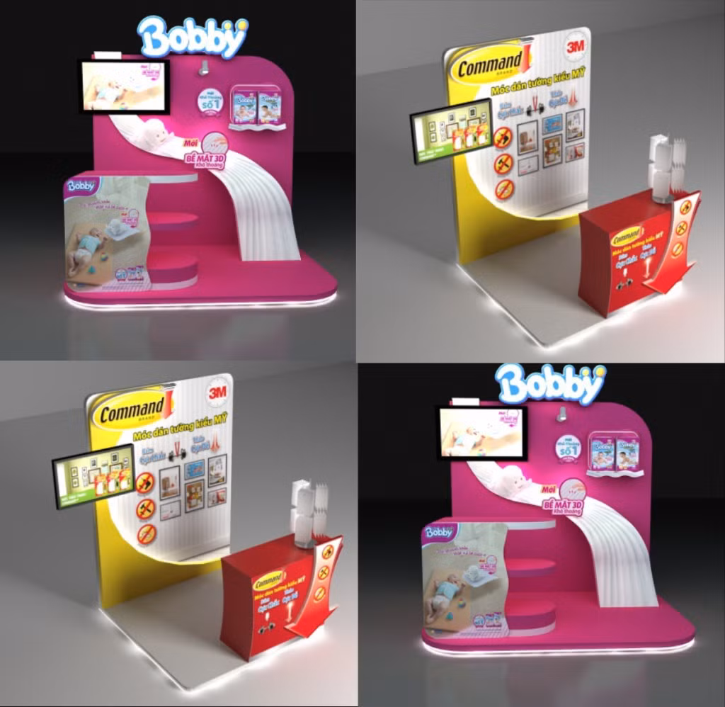 Dịch vụ thi công Booth công ty quảng cáo Việt ADV ảnh 1