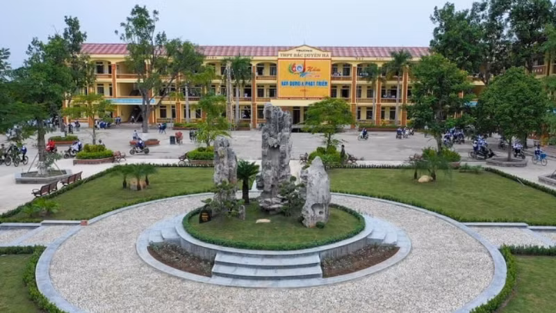 Trường THPT Bắc Duyên Hà thuộc ngôi trường tốp đầu của tỉnh Thái Bình. Ảnh: Internet Trường THPT Bắc Duyên Hà thuộc ngôi trường tốp đầu của tỉnh Thái Bình. Ảnh: Internet