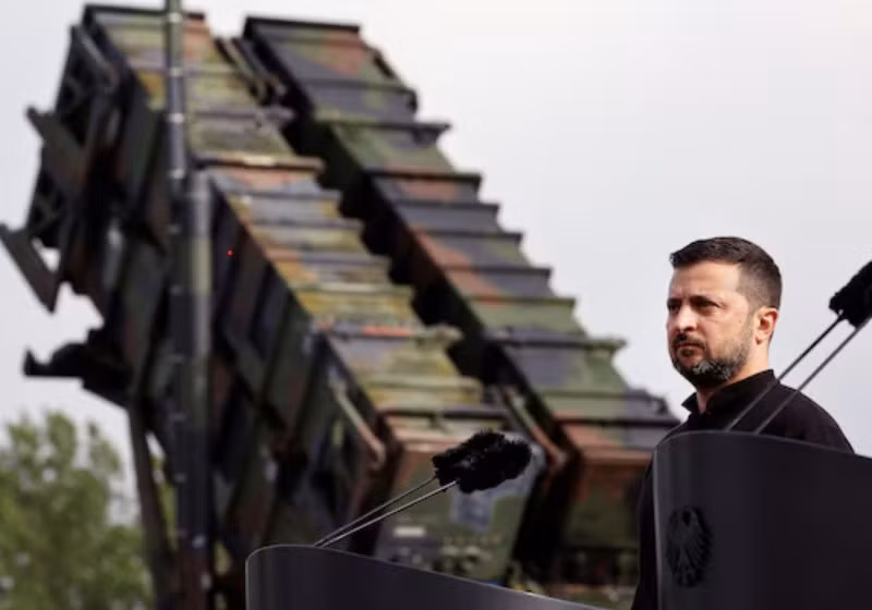 Tổng thống Ukraine Volodymir Zelensky thăm Đức, tháng 6/2024. (Ảnh: Reuters)
