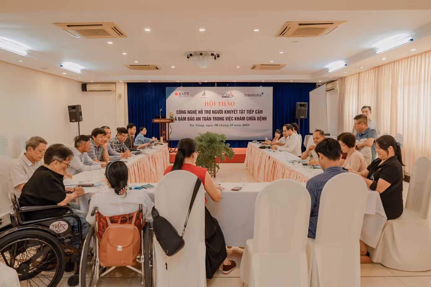 Một buổi đối thoại chính sách tại TP. Đà Nẵng vào tháng 10/2023 (Ảnh do nhóm dự án RMIT cung cấp).