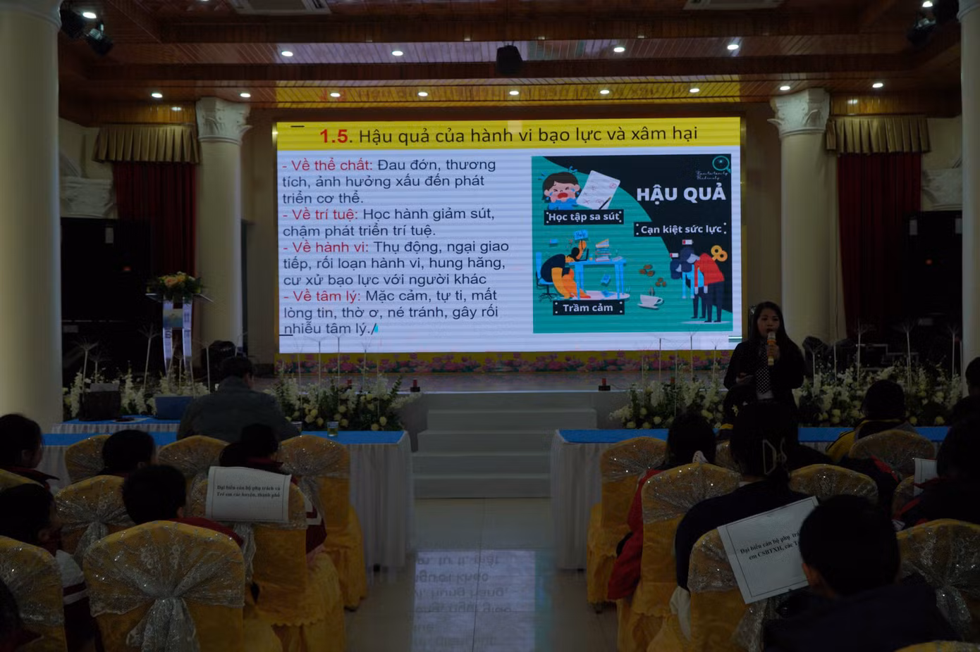 Các em được trang bị những kiến thức căn bản, thiết thực.