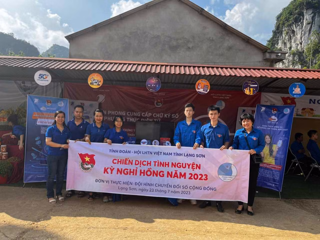 Tuổi trẻ Lạng Sơn tham gia tình nguyện kỳ nghỉ hồng 2023