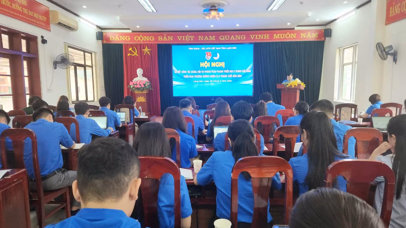 Hội nghị sơ kết 6 tháng và phương hướng nhiệm vụ 6 tháng cuối năm 2024. Ảnh: Duy Chiến
