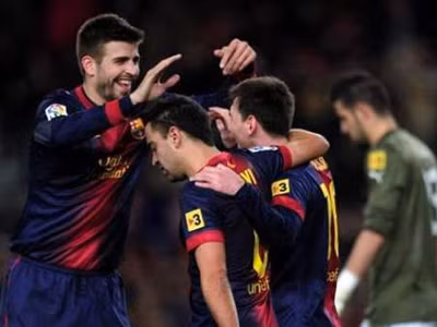 Messi cùng Barcelona có chiến thắng dễ dàng