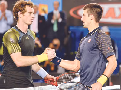 Murray và Djokovic là cặp đấu đầy duyên nợ. Ảnh: Daily-Sun