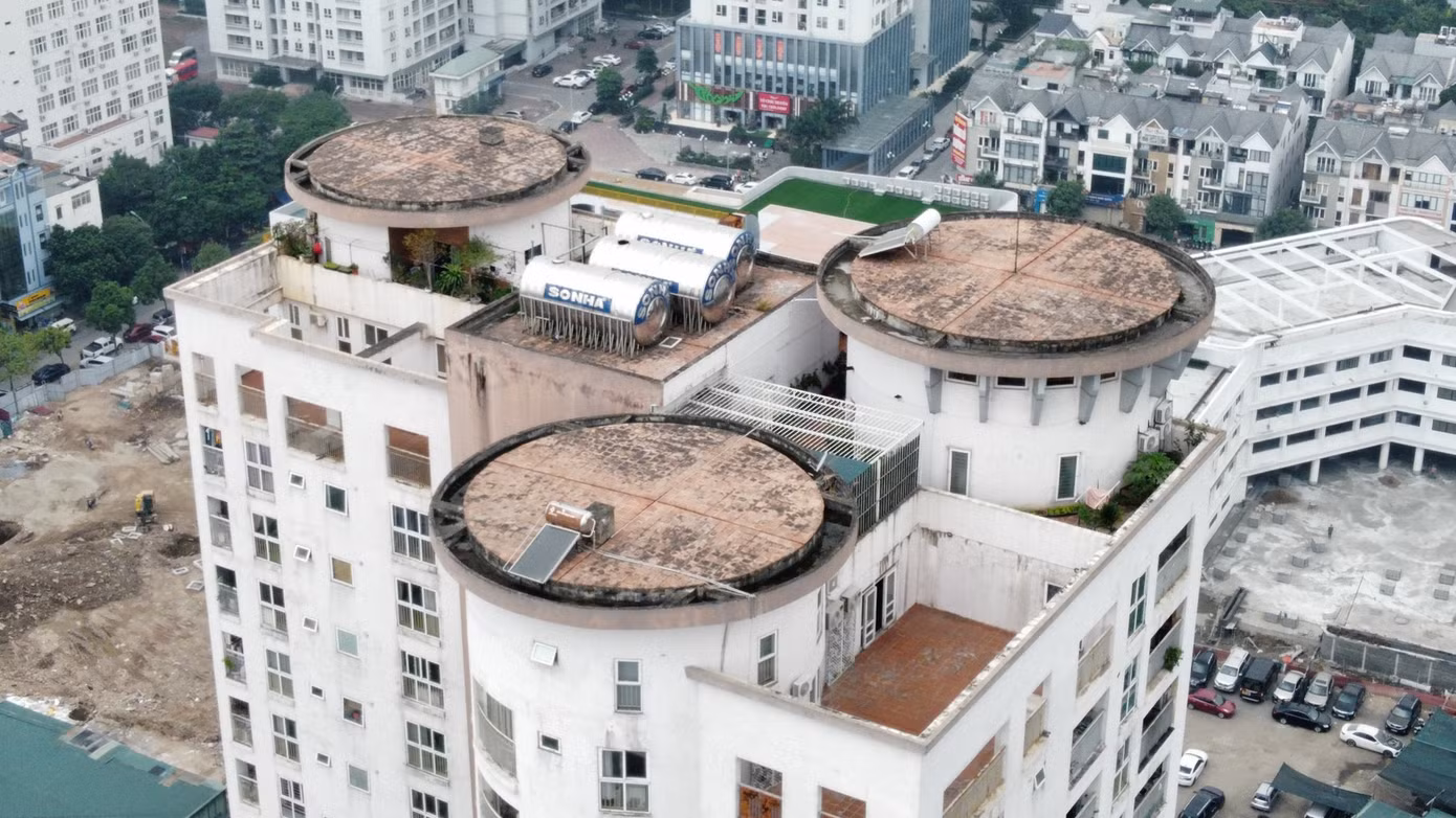 Chủ đầu tư cũng bố trí 3 căn hộ tại tầng kỹ thuật mái.