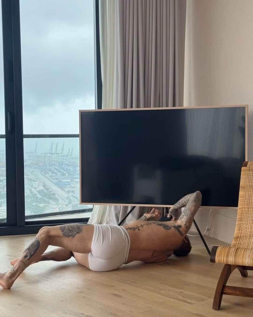Nhà Beckham thường gây chú ý bằng khoảnh khắc đời thường.