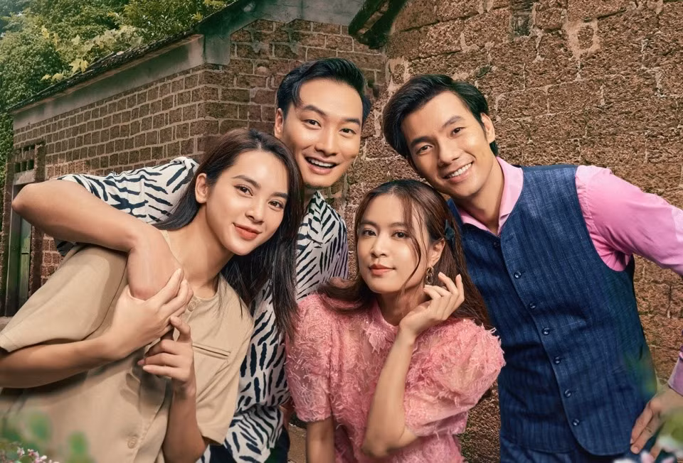 Không ngại cưới chỉ cần một lý do có Hoàng Thùy Linh (trái) tranh giải cùng nhiều bộ phim Việt giờ Vàng.