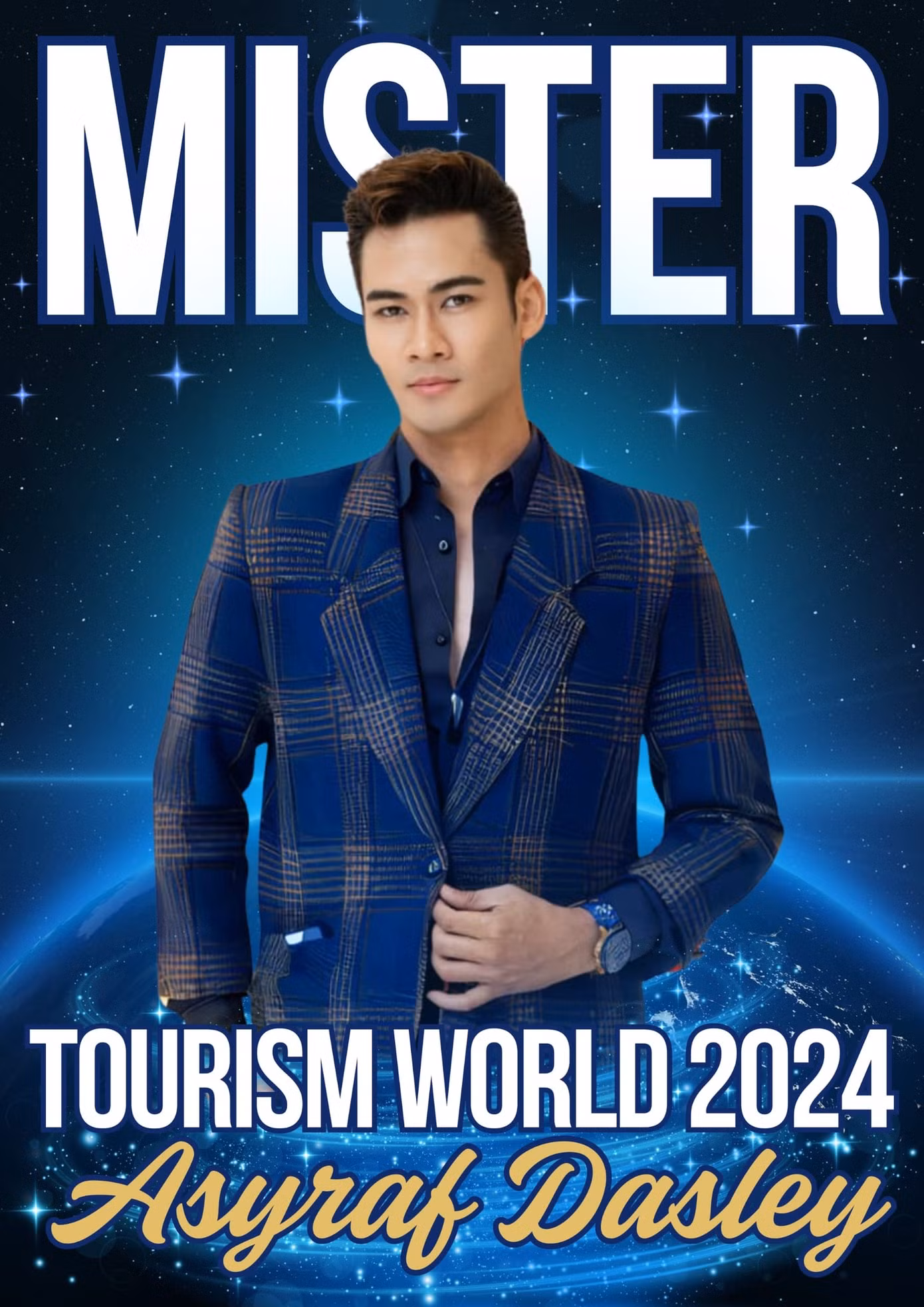 Bức ảnh thông báo thay đổi kết quả đăng tải trên fanpage Mister Tourism World.