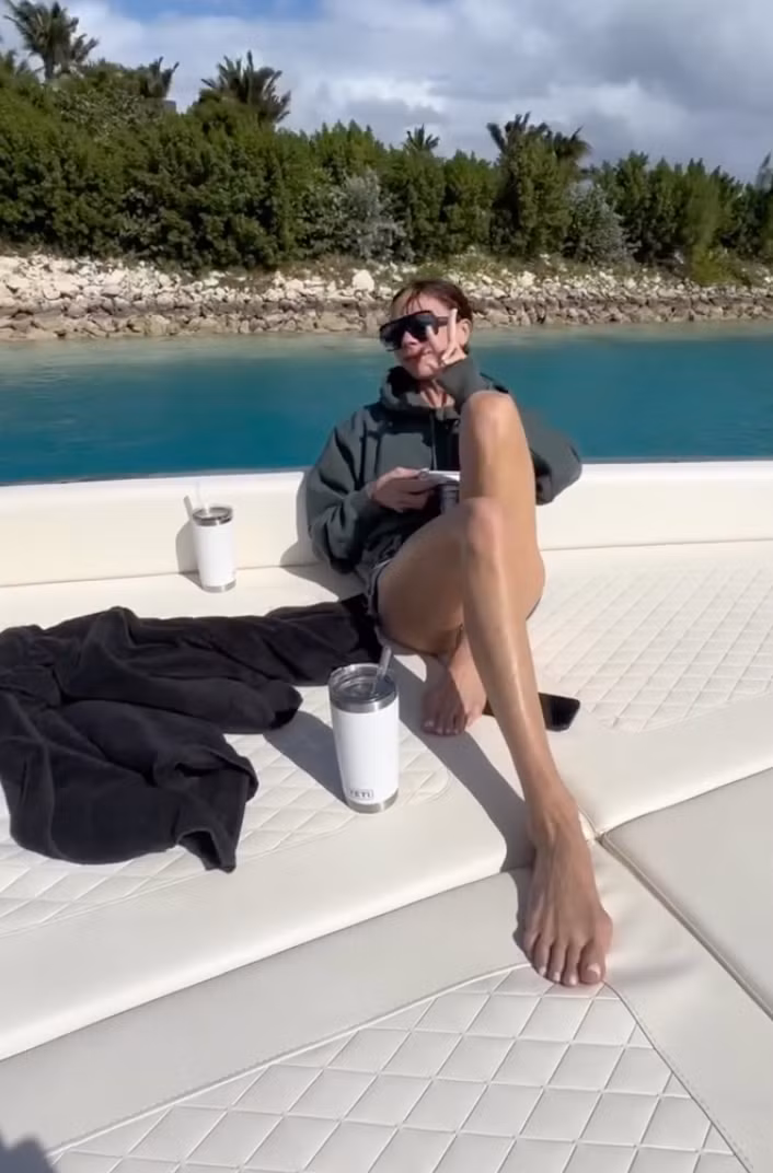 Nhà Beckham thường gây chú ý bằng khoảnh khắc đời thường.