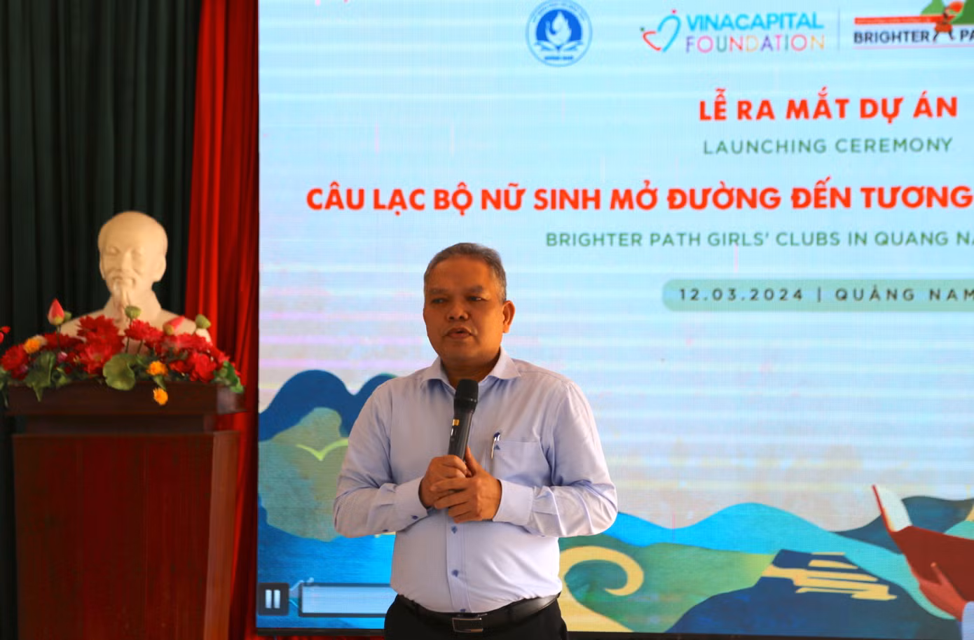 Ông Phùng Văn Huy – Phó Giám đốc Sở GD&amp;ĐT tỉnh Quảng Nam.