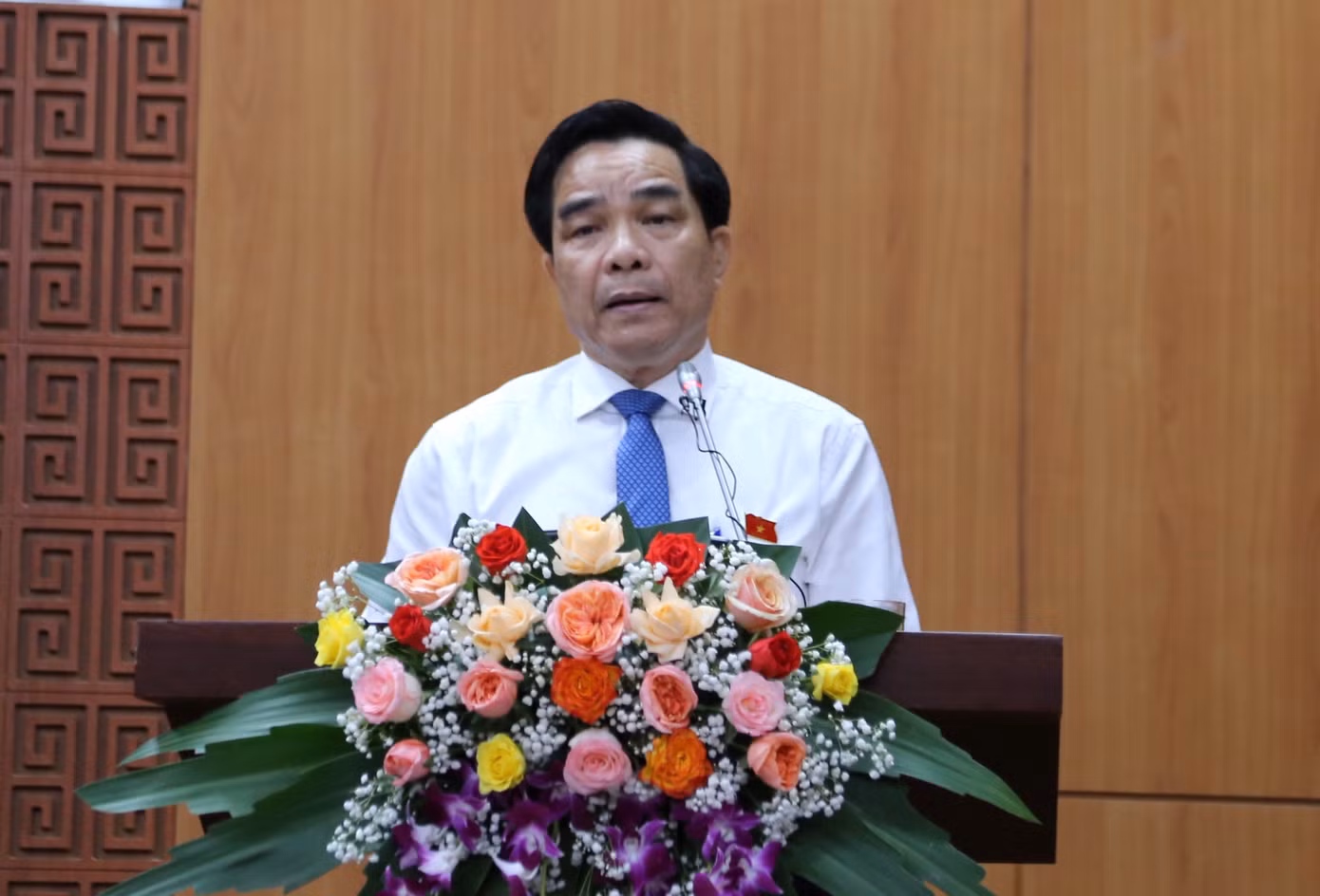 Ông Lê Văn Dũng - Chủ tịch UBND tỉnh Quảng Nam. (Ảnh: Hoài Văn)