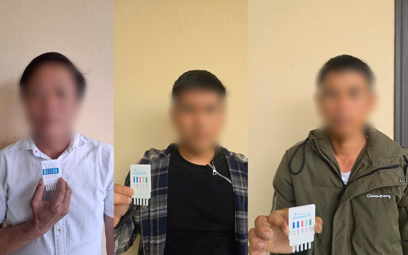 Các đối tượng liên quan bị công an triệu tập. Ảnh CA