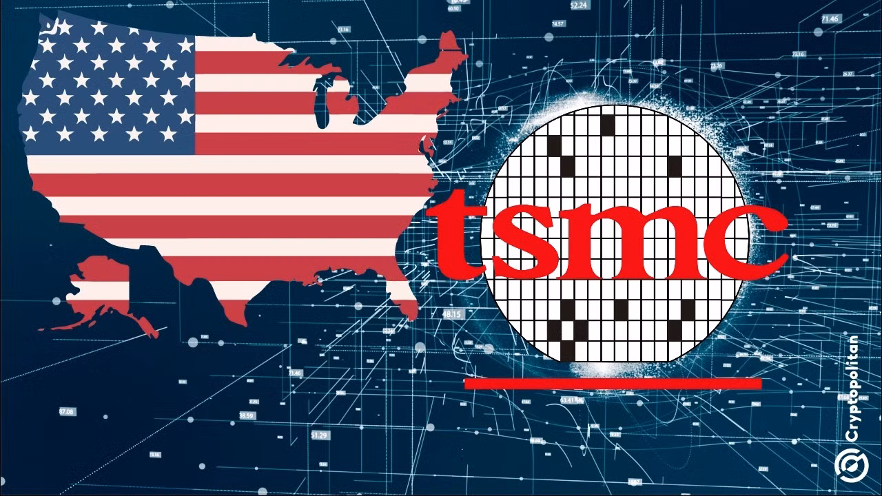 TSMC sẽ lập liên doanh với Intel? Ảnh: Cryptopolitan. TSMC sẽ lập liên doanh với Intel? Ảnh: Cryptopolitan.