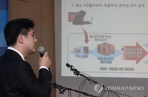 Chính phủ Hàn Quốc thông báo về việc Triều Tiên đứng sau vụ tấn công mạng